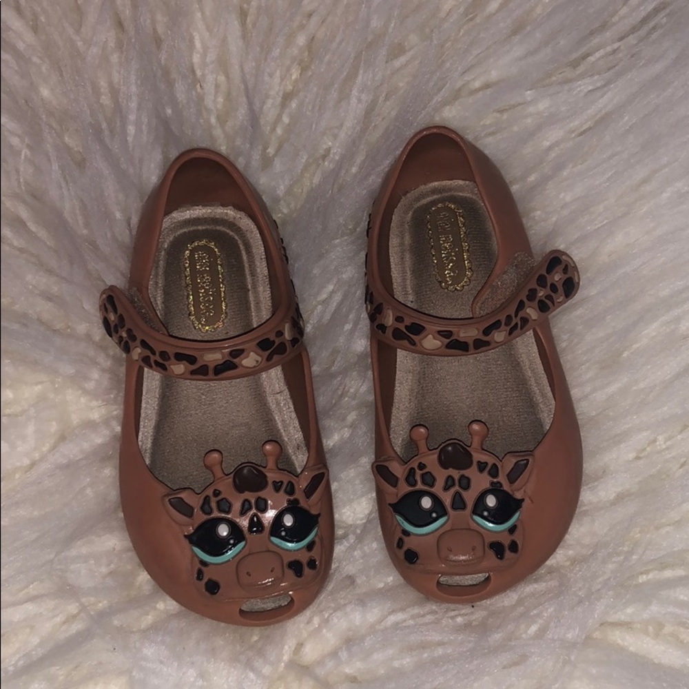 Mini Melissa size 7 toddler shoes